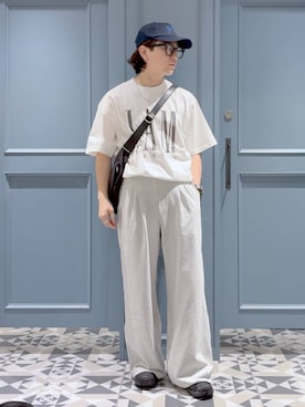 「アイテム（パンツ）」を使った、はいねさん（メンズ・165cm・20代）の秋コーディネート