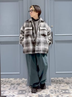 「RAGEBLUE」｜「アイテム（ジャケット/アウター）」を使った、はいねさん（メンズ・165cm）の冬コーディネート