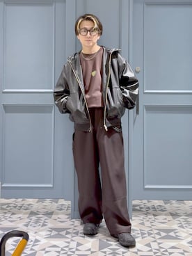 「RAGEBLUE（レイジブルー）のアイテム（ジャケット/アウター）」を使った、はいねさん（メンズ・165cm・20代）の秋コーディネート