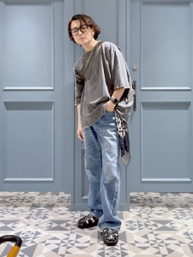 「アイテム（ソックス/靴下）」を使った、はいねさん（メンズ・165cm・20代）の夏コーディネート