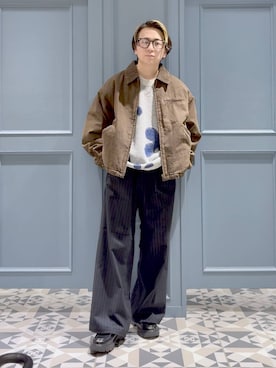 はいねさん（メンズ・165cm）の秋コーディネート