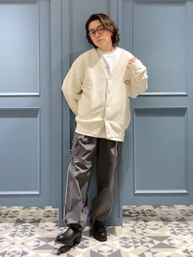 「RAGEBLUE（レイジブルー）のアイテム（ブーツ）」を使った、はいねさん（メンズ・165cm）の春コーディネート