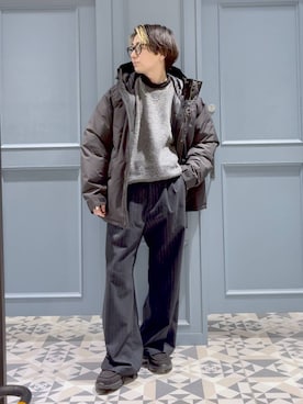 「RAGEBLUE（レイジブルー）のアイテム（アクセサリー）」を使った、はいねさん（メンズ・165cm）の秋コーディネート