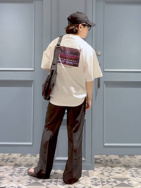 「RAGEBLUE（レイジブルー）のアイテム（帽子）」を使った、はいねさん（メンズ・165cm）の秋コーディネート