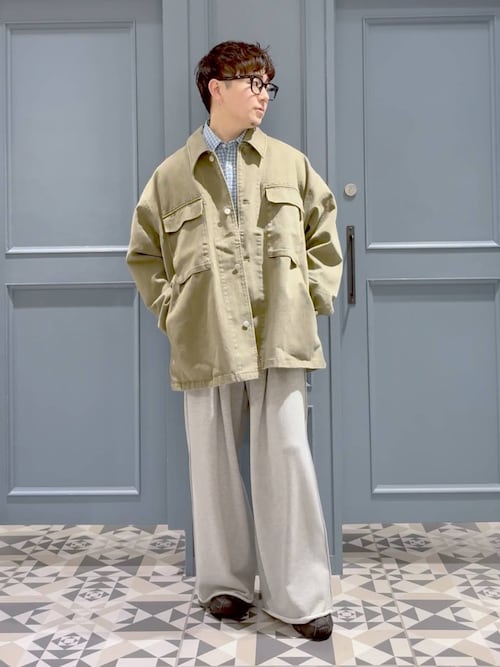 セール】Over Military Fatigue Jacket/ファティーグジャケット