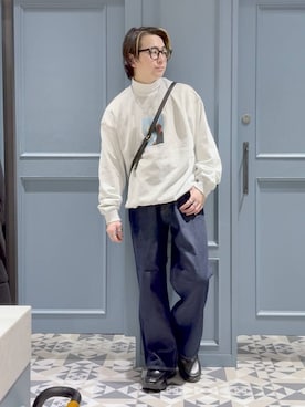 「RAGEBLUE（レイジブルー）のアイテム（アクセサリー）」を使った、はいねさん（メンズ・165cm）の冬コーディネート