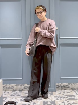 「アイテム（アクセサリー）」を使った、はいねさん（メンズ・165cm・20代）の秋コーディネート
