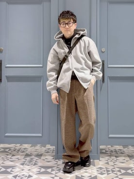 「RAGEBLUE（レイジブルー）のアイテム（アクセサリー）」を使った、はいねさん（メンズ・165cm）の冬コーディネート