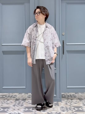 「RAGEBLUE（レイジブルー）のアイテム（アクセサリー）」を使った、はいねさん（メンズ・165cm）の夏コーディネート
