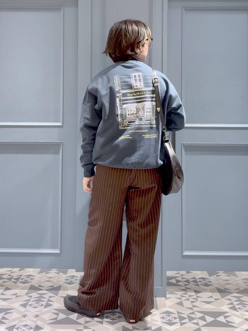 セール】CURVE SEAM WIDE SLACKS / カーブシームワイドスラックス