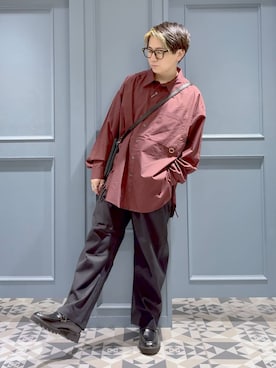 「RAGEBLUE（レイジブルー）のアイテム」を使った、はいねさん（メンズ・165cm）の夏コーディネート