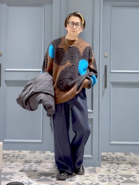 「RAGEBLUE（レイジブルー）のアイテム（ジャケット/アウター）」を使った、はいねさん（メンズ・165cm）の秋コーディネート