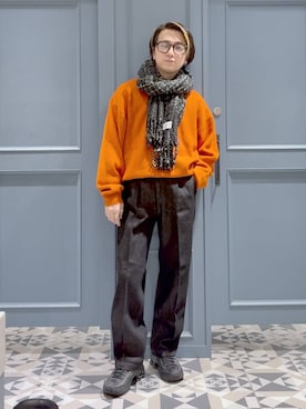 「RAGEBLUE」｜はいねさん（メンズ・165cm）の冬コーディネート