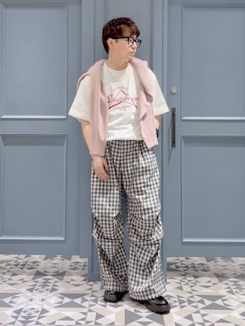 「RAGEBLUE（レイジブルー）のアイテム（アクセサリー）」を使った、はいねさん（メンズ・165cm）の春コーディネート