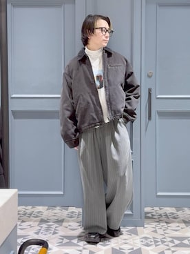 「RAGEBLUE（レイジブルー）のアイテム（アクセサリー）」を使った、はいねさん（メンズ・165cm）の冬コーディネート