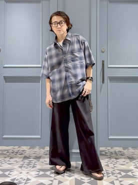 「HARE（ハレ）のアイテム」を使った、はいねさん（メンズ・165cm）の夏コーディネート