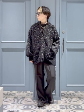 「RAGEBLUE（レイジブルー）のアイテム（アクセサリー）」を使った、はいねさん（メンズ・165cm）の秋コーディネート