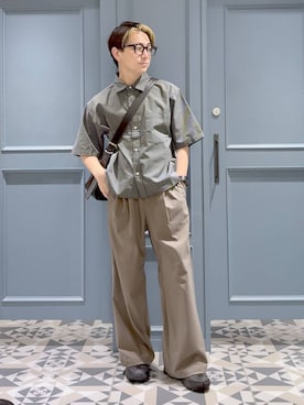 「アイテム（メガネ）」を使った、はいねさん（メンズ・165cm・20代）の夏コーディネート