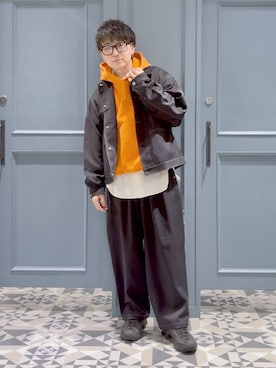 はいねさん(メンズ・165cm)の冬コーディネート