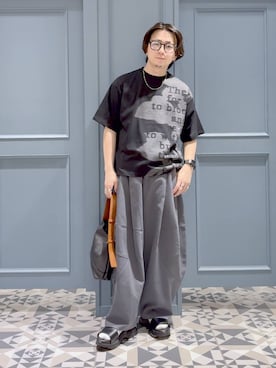 「RAGEBLUE（レイジブルー）のStainless Assort Chain Neckless / ステンレスアソートチェーンネックレス（ネックレス）」を使った、はいねさん（メンズ・165cm）の夏コーディネート