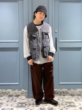 はいねさん（メンズ・165cm）の秋コーディネート