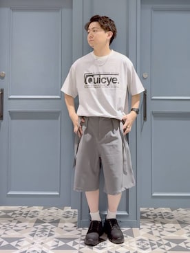 「RAGEBLUE（レイジブルー）のアイテム」を使った、はいねさん（メンズ・165cm）の夏コーディネート