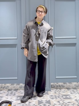 はいねさん（メンズ・165cm）の秋コーディネート
