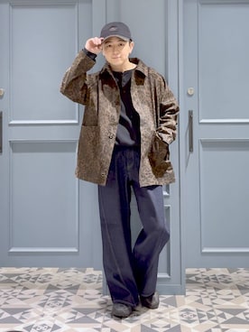 「RAGEBLUE（レイジブルー）のアイテム（パンツ）」を使った、はいねさん（メンズ・165cm）の秋コーディネート