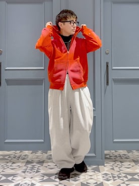 「RAGEBLUE（レイジブルー）のアイテム（アクセサリー）」を使った、はいねさん（メンズ・165cm）の冬コーディネート