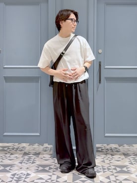 「RAGEBLUE（レイジブルー）のアイテム」を使った、はいねさん（メンズ・165cm）の夏コーディネート