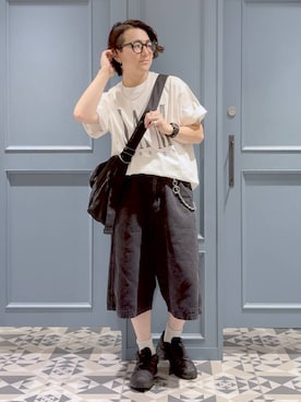 「RAGEBLUE（レイジブルー）のアイテム」を使った、はいねさん（メンズ・165cm）の夏コーディネート