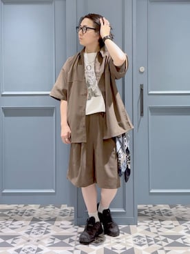 「アイテム（レッグウェア）」を使った、はいねさん（メンズ・165cm）の夏コーディネート