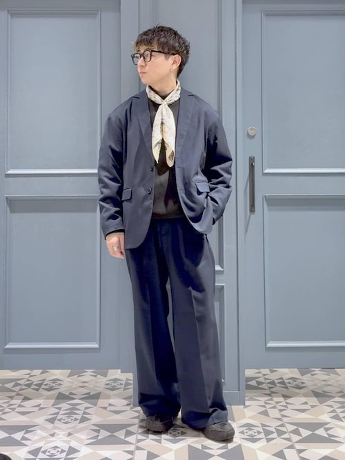 セール】TRW Tuck Semi Wide Slacks/タックセミワイドスラックス