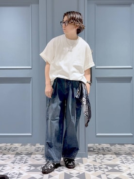 「アイテム（ソックス/靴下）」を使った、はいねさん（メンズ・165cm）の夏コーディネート