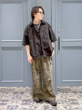 「RAGEBLUE（レイジブルー）のアイテム（アクセサリー）」を使った、はいねさん（メンズ・165cm）の夏コーディネート