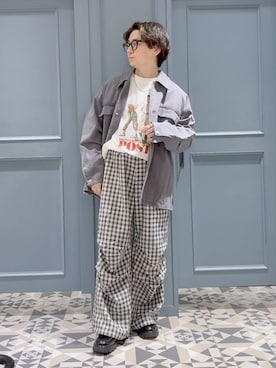 「RAGEBLUE（レイジブルー）のアイテム（アクセサリー）」を使った、はいねさん（メンズ・165cm）の春コーディネート