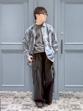 「RAGEBLUE（レイジブルー）のアイテム（アクセサリー）」を使った、はいねさん（メンズ・165cm）の春コーディネート