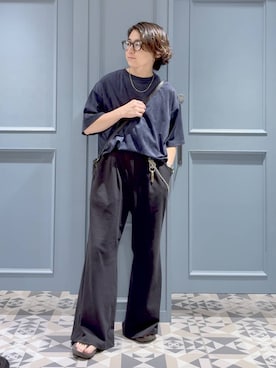 「RAGEBLUE（レイジブルー）のアイテム」を使った、はいねさん（メンズ・165cm）の夏コーディネート