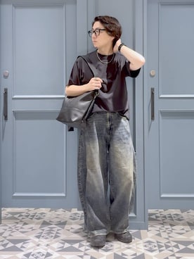 「SALOMON（サロモン）の【SALOMON/サロモン】XA PRO 3D V9G/スニーカー（スニーカー、ブラック系）」を使った、はいねさん（メンズ・165cm）の夏コーディネート