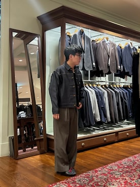 SAITO RYOTAさん（メンズ・167cm）の冬コーディネート