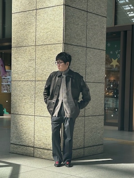 SAITO RYOTAさん（メンズ・167cm）の秋コーディネート
