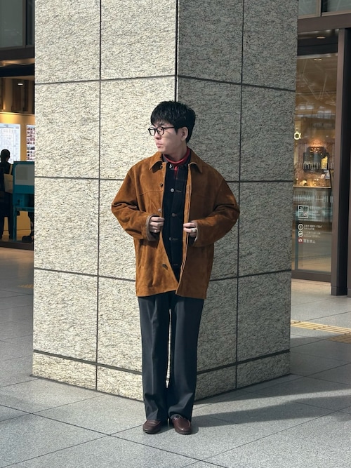 lien wool レイヤードジャケット+ woolパンツ new basic Wool Silk Gabardine Pants（その他パンツ）｜URBAN