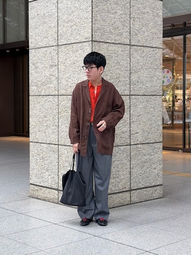 SAITO RYOTAさん（メンズ・167cm）の春コーディネート