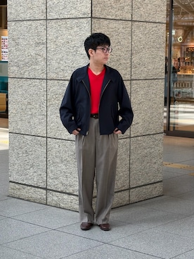 SAITO RYOTAさん（メンズ・167cm）の春コーディネート