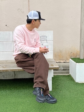 「Have a good time（ハバグッタイム）のアイテム」を使った、dr8635さん（メンズ・172cm）の冬コーディネート