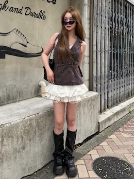 タカハシモエさん(レディース・162cm)の夏コーディネート