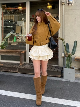 タカハシモエさん（レディース・162cm）の春コーディネート