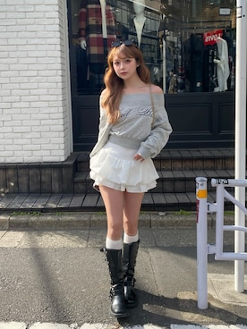 タカハシモエさん（レディース・162cm）の冬コーディネート