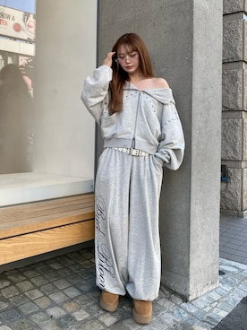 タカハシモエさん（レディース・162cm）の冬コーディネート