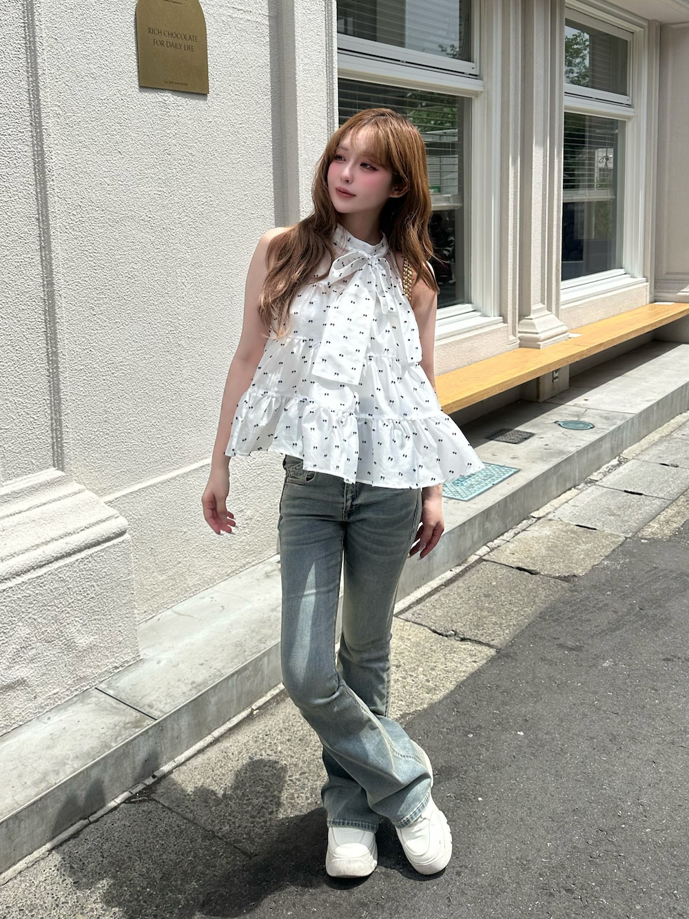 CAMILLE DOT JACQUARD TOPを使った人気ファッションコーディネート - WEAR